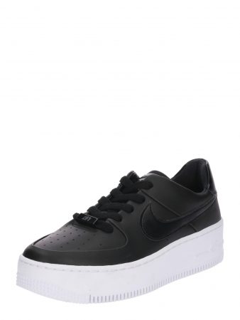 Nike Sportswear Sneaker low 'Air Force 1 Sage'  negru / alb