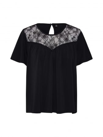 ONLY Tricou 'onlJENNY S/S TOP JRS'  negru