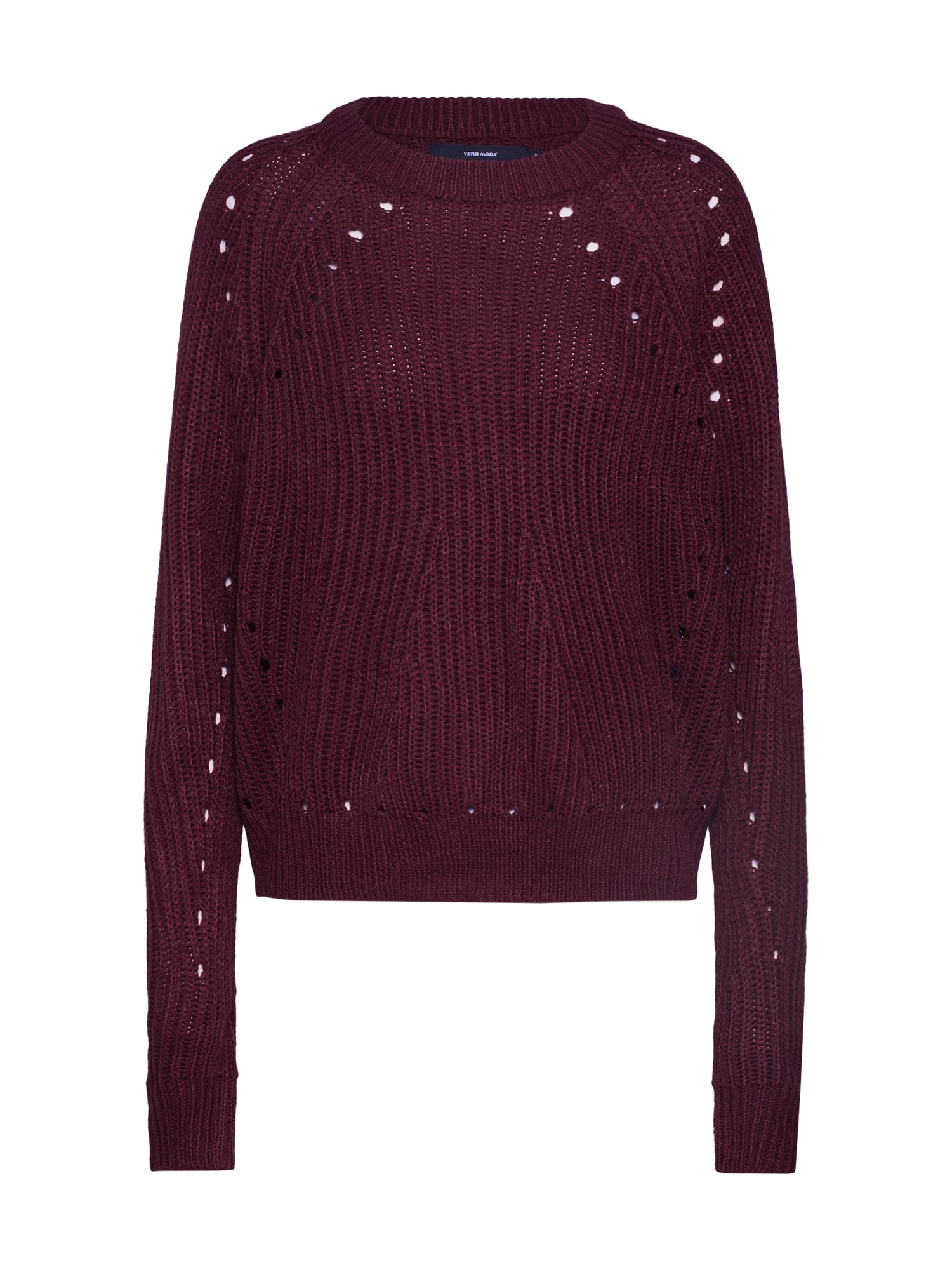VERO MODA Pulover  roșu vin