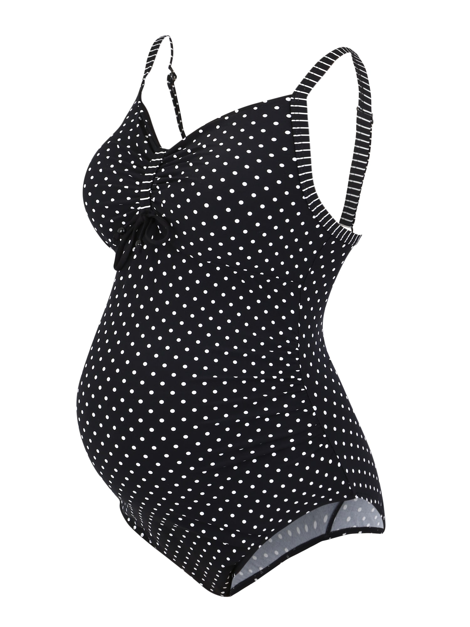 Noppies Costum de baie întreg 'Dot'  negru / alb