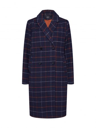 ONLY Palton de primăvară-toamnă  albastru noapte / portocaliu