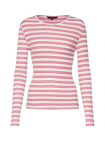 VERO MODA Tricou 'VMPIA'  roz / alb