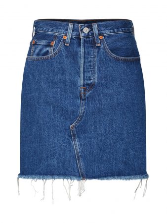 LEVI'S Fustă 'HR DECON ICONIC BF SKIRT'  denim albastru
