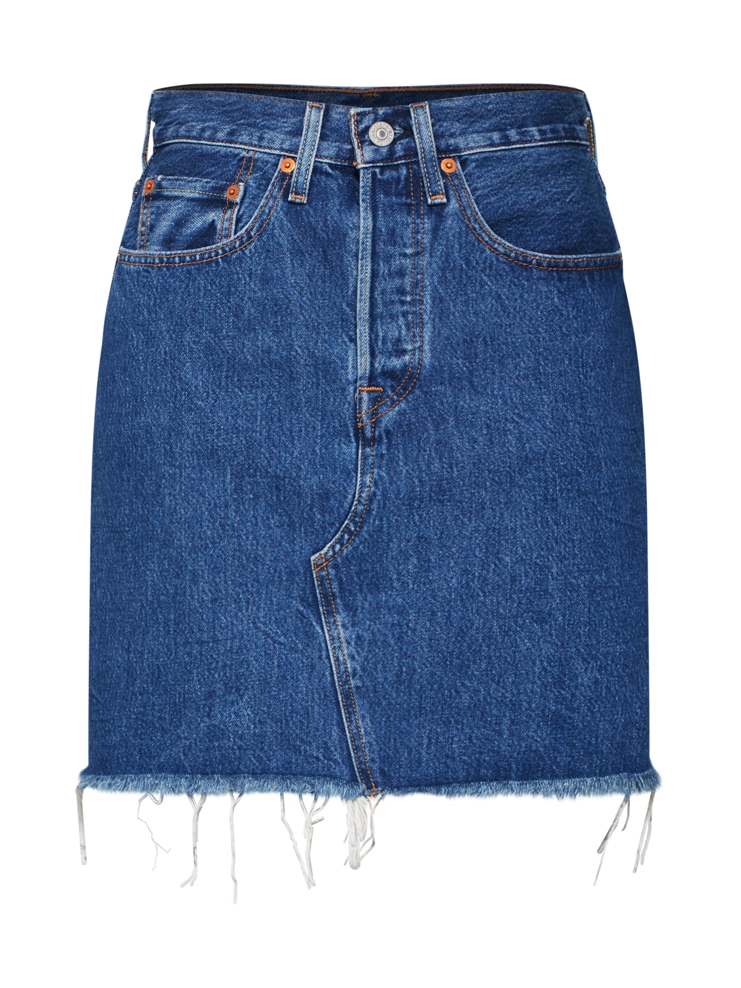 LEVI'S Fustă 'HR DECON ICONIC BF SKIRT'  denim albastru