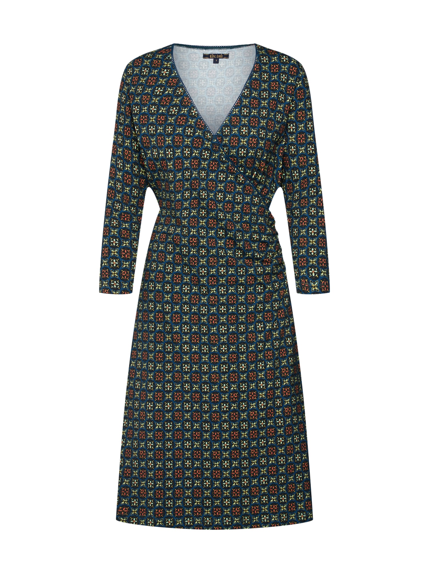 King Louie Rochie  navy / galben deschis / homar