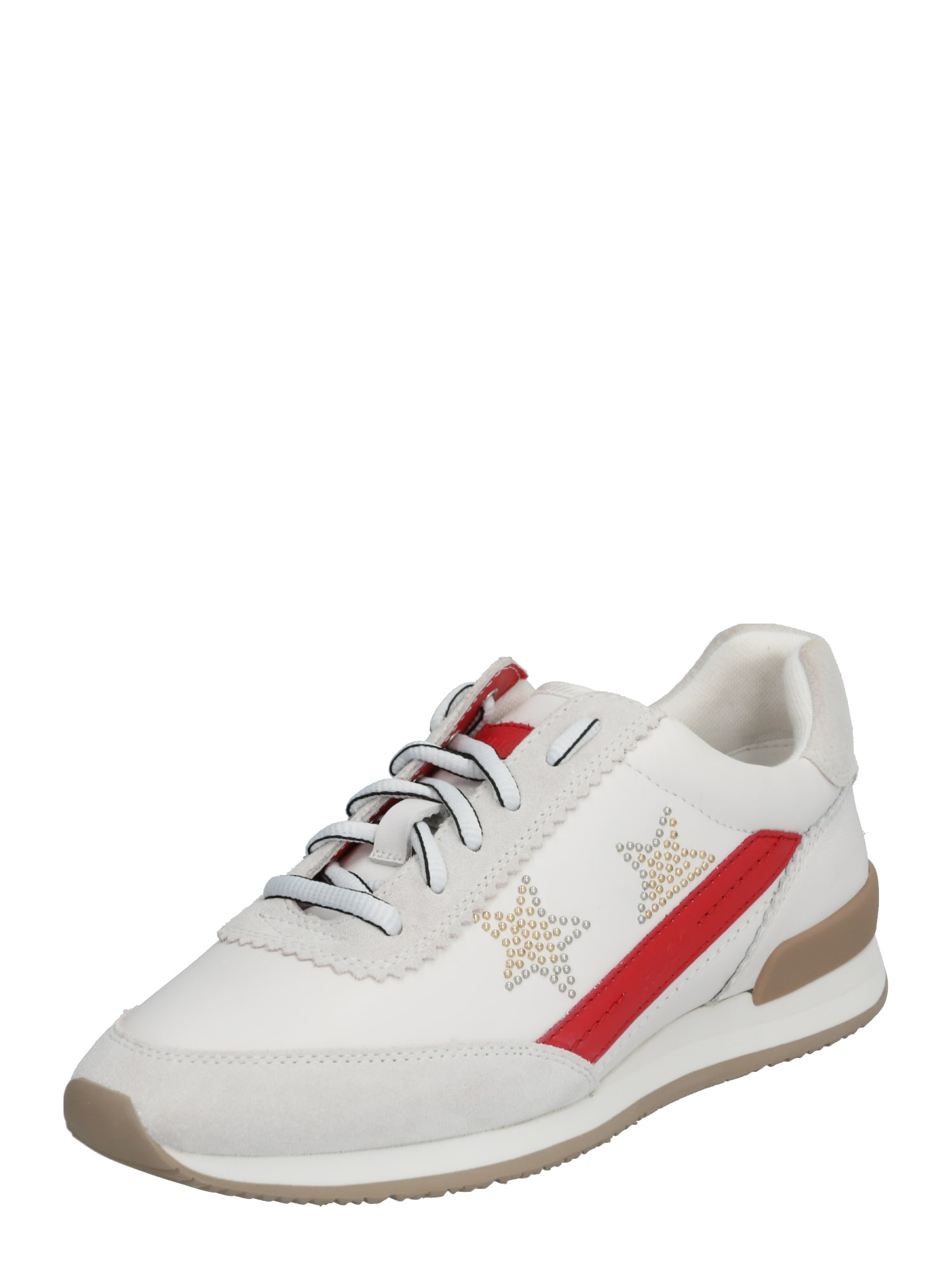 HUGO Sneaker low 'Amy Lace Up-Stars'  alb