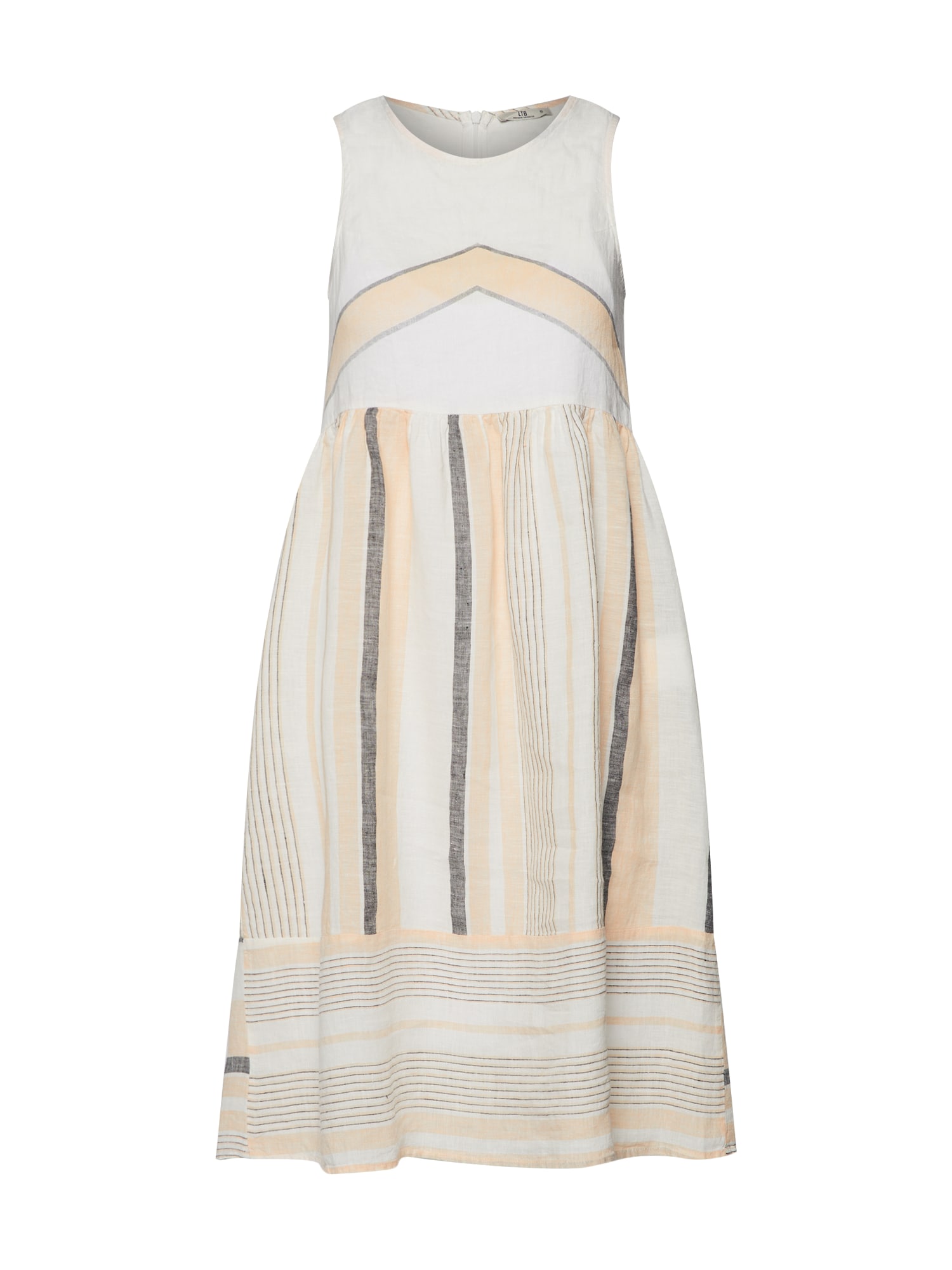 LTB Rochie 'NIKOSA DRESS'  galben / alb