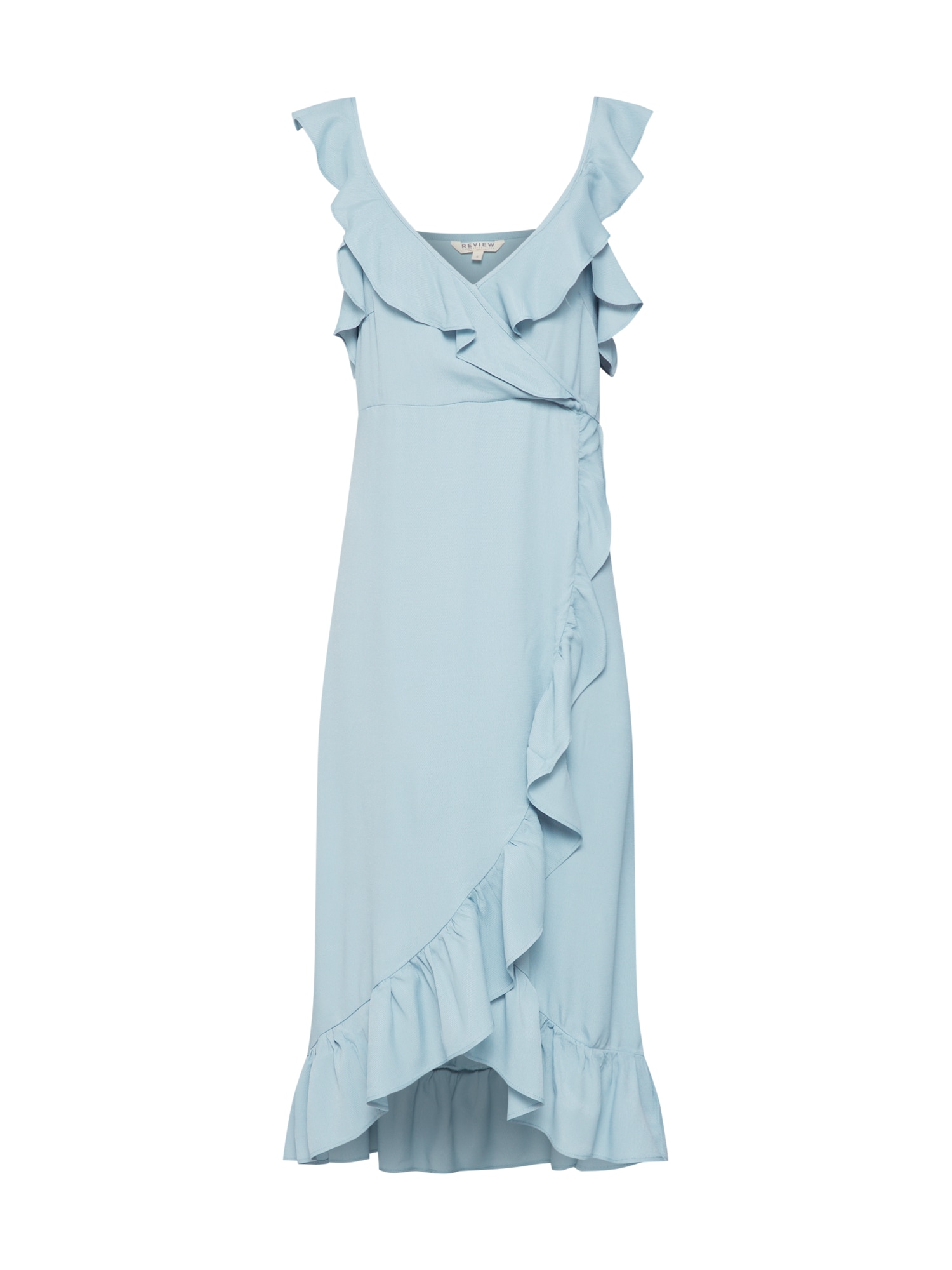 Review Rochie de vară  albastru deschis