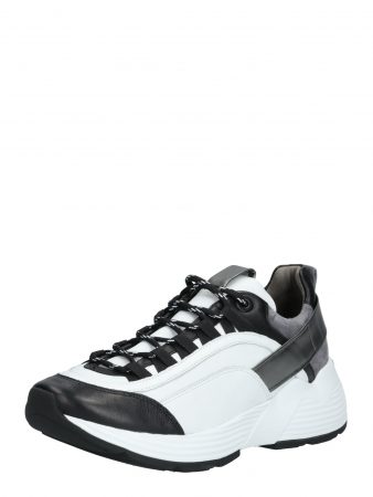 Kennel & Schmenger Sneaker low 'Hit'  gri / negru / alb