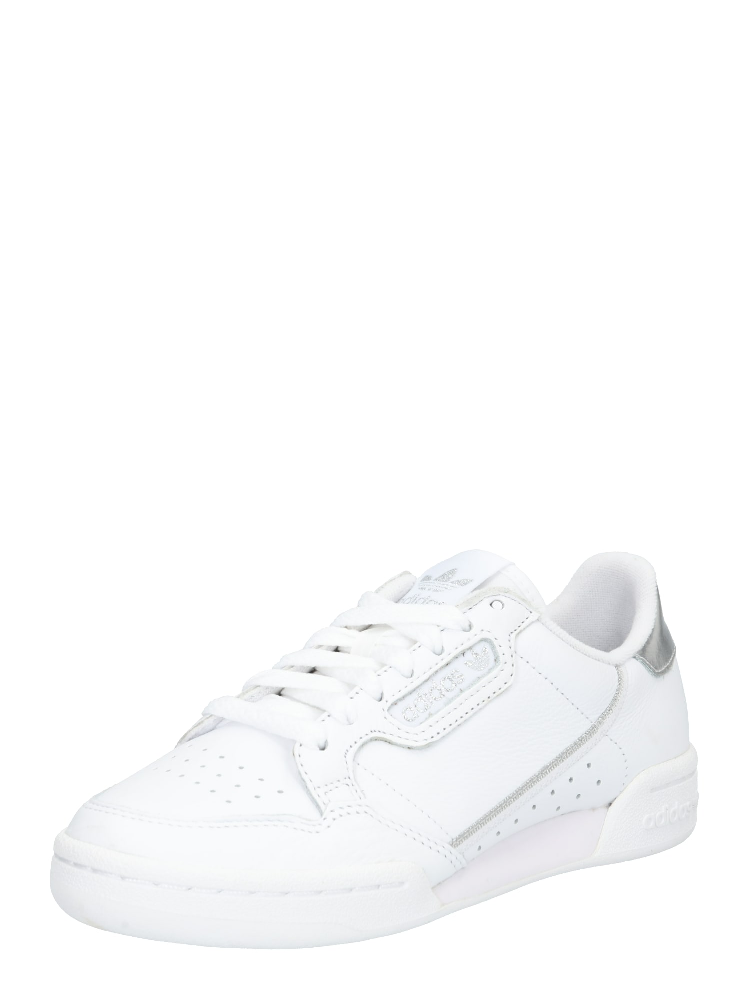 ADIDAS ORIGINALS Sneaker low 'Continental 80'  argintiu / alb