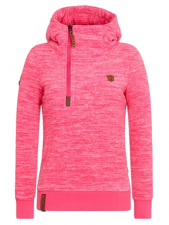 Naketano Bluză de molton  zmeură