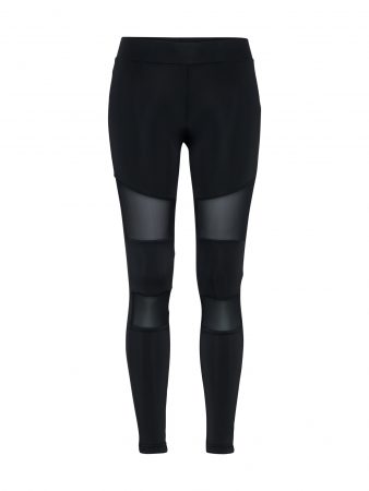 Urban Classics Leggings 'Ladies Tech Mesh Leggings'  negru