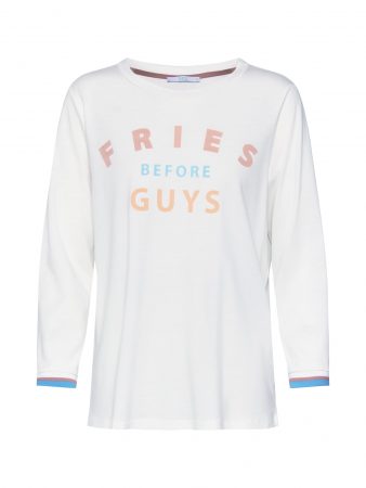 EDC BY ESPRIT Tricou  roz / galben / alb / albastru