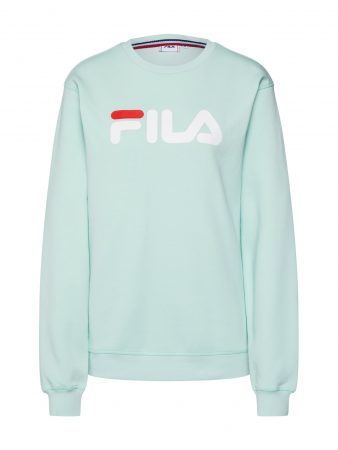 FILA Bluză de molton 'PURE'  verde / roșu / alb