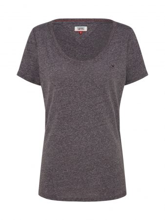 Tommy Jeans Tricou 'ORIGINAL TRIBLEND'  gri bazalt