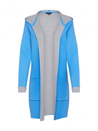 MORE & MORE Geacă tricotată 'Doubleface Cardigan'  albastru