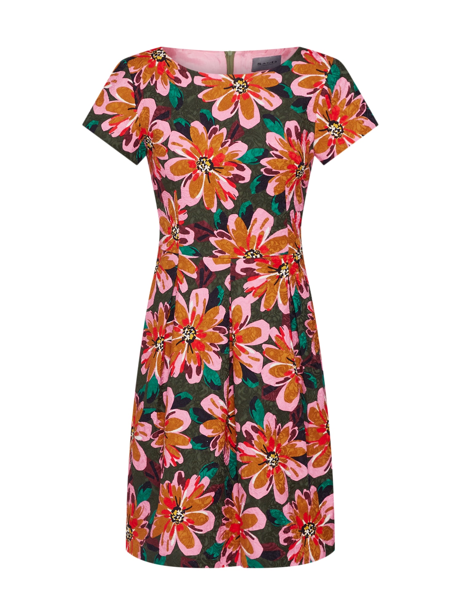 SAND COPENHAGEN Rochie de vară 'Norma'  verde / roz
