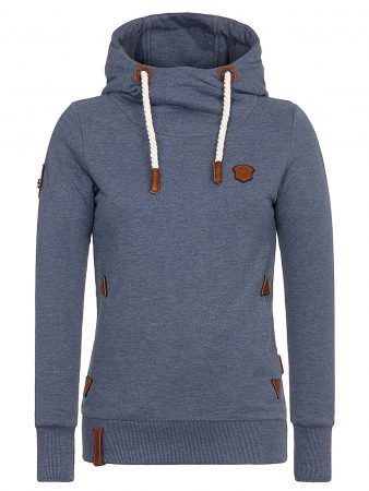 Naketano Bluză de molton 'No More Pain'  albastru porumbel