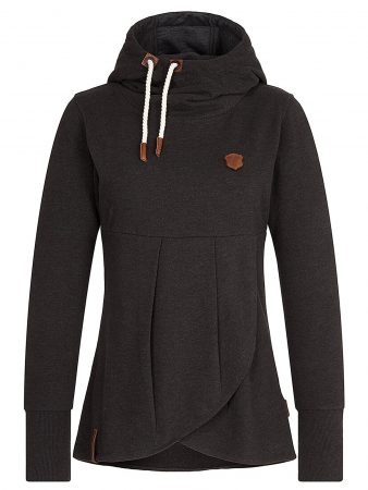 Naketano Bluză de molton  negru amestecat