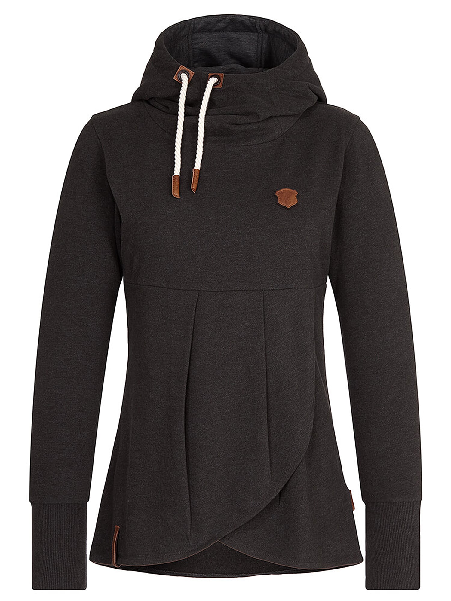 Naketano Bluză de molton  negru amestecat