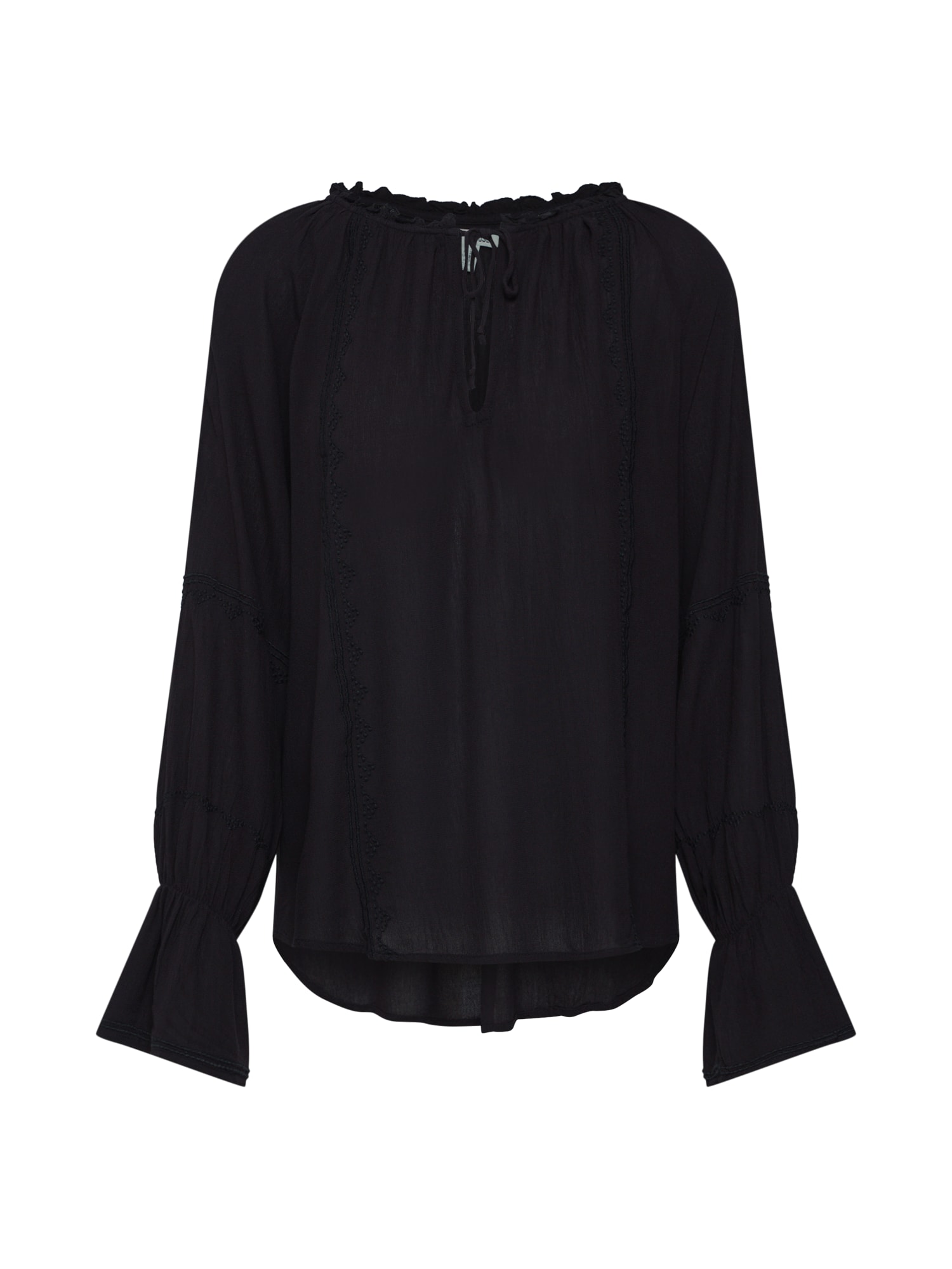 Amuse Society Bluză 'Pebble Woven' negru