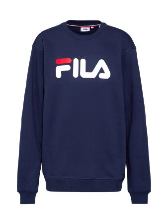 FILA Bluză de molton 'PURE Crew Sweat'  navy / roșu / alb
