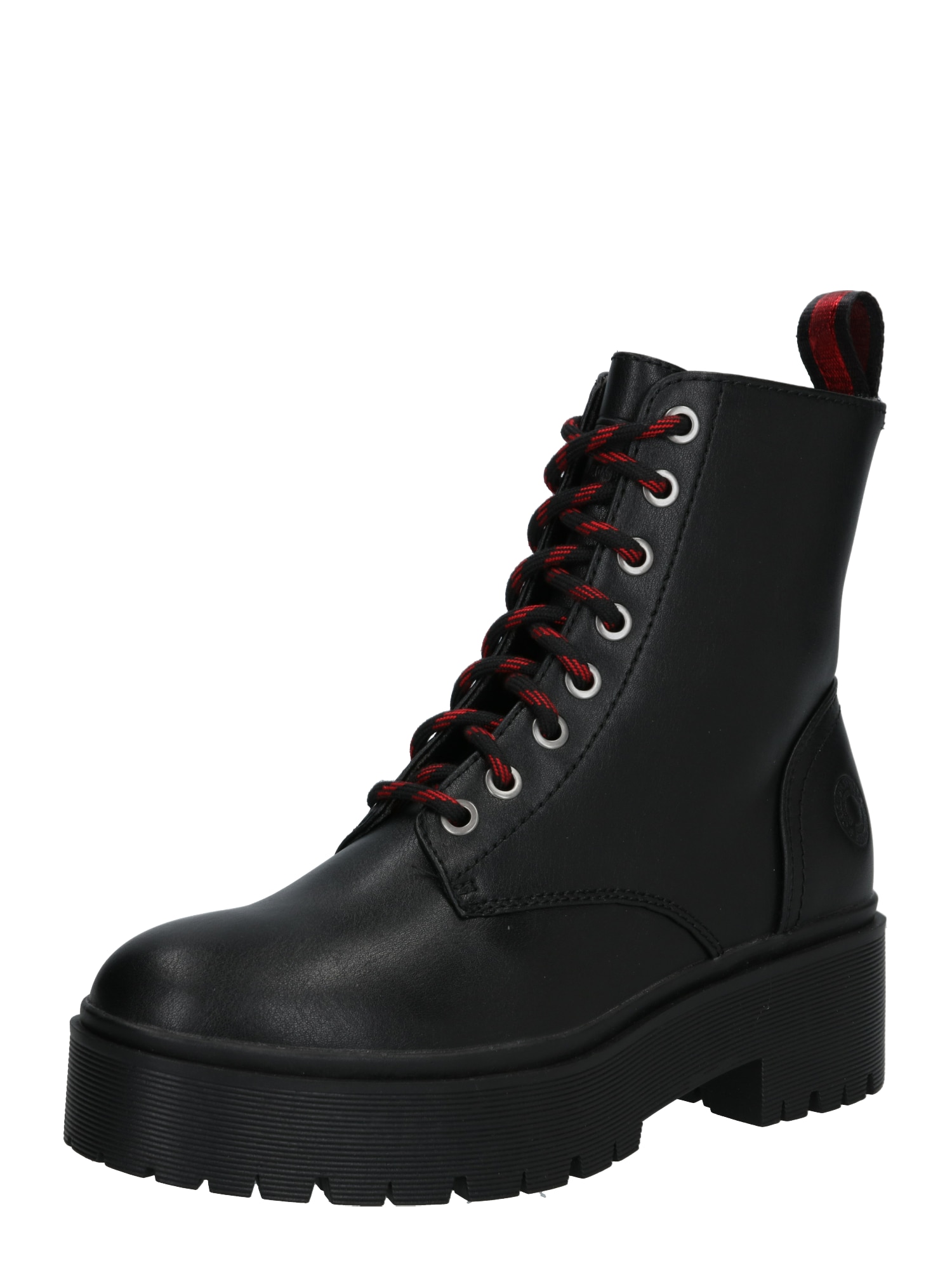 BULLBOXER Ghete cu șireturi  negru