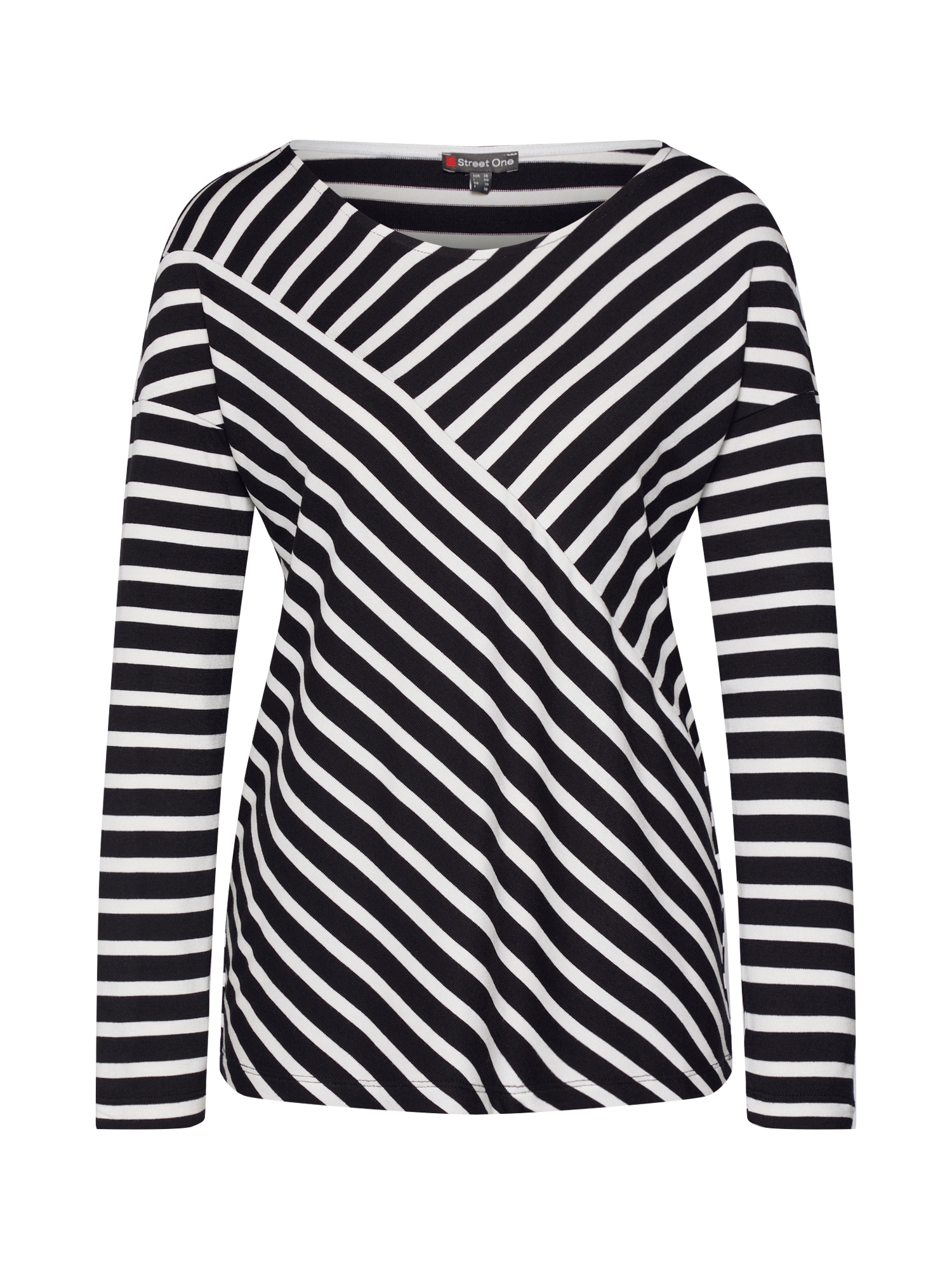 STREET ONE Tricou 'Vivana'  negru