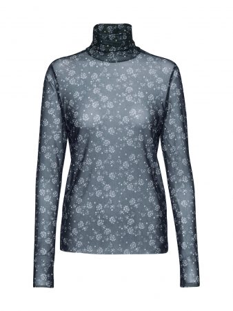 EDITED Tricou 'Lulu'  petrol / culori mixte