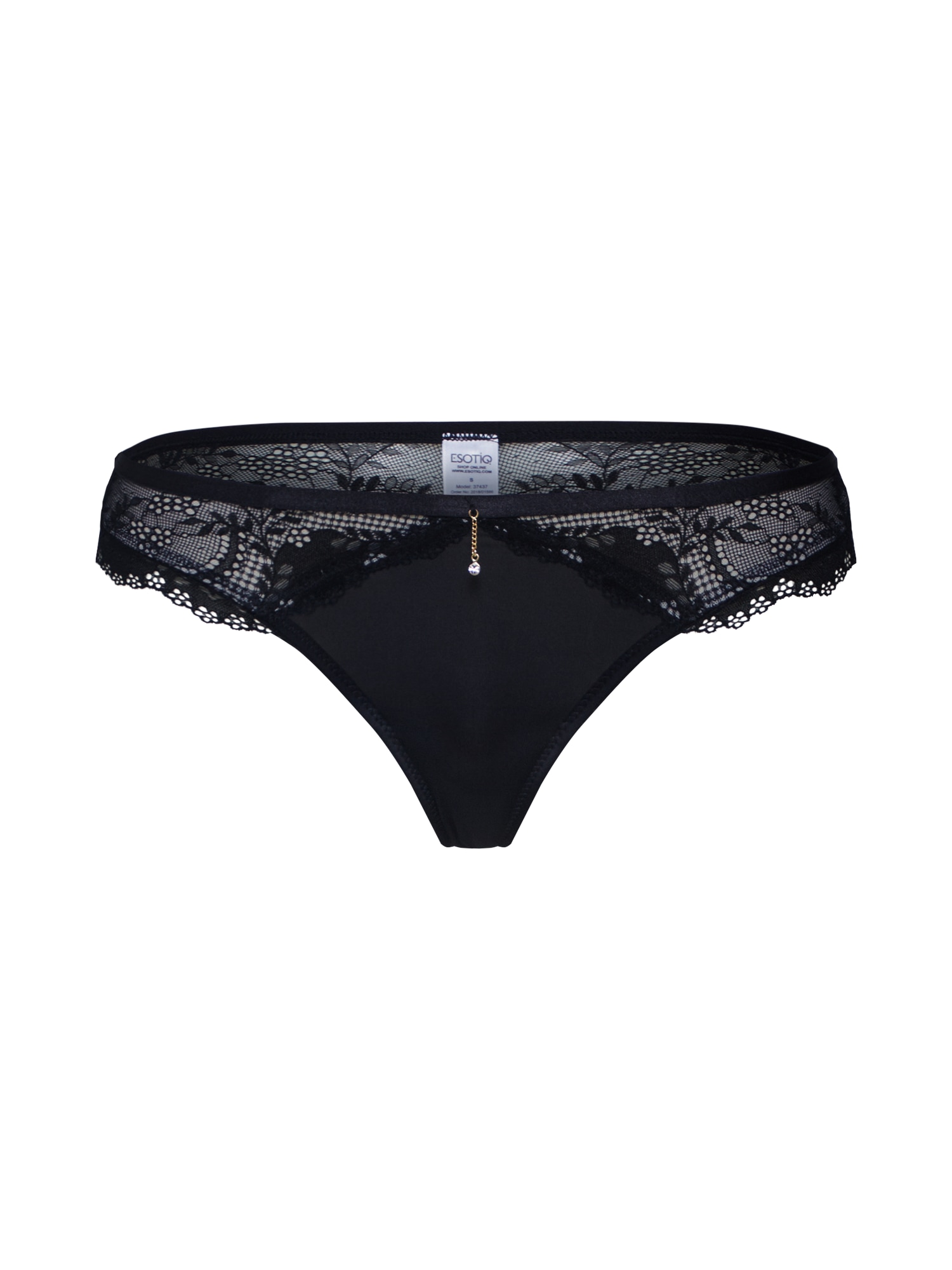 ESOTIQ Tanga 'PANAY 37437 ' negru