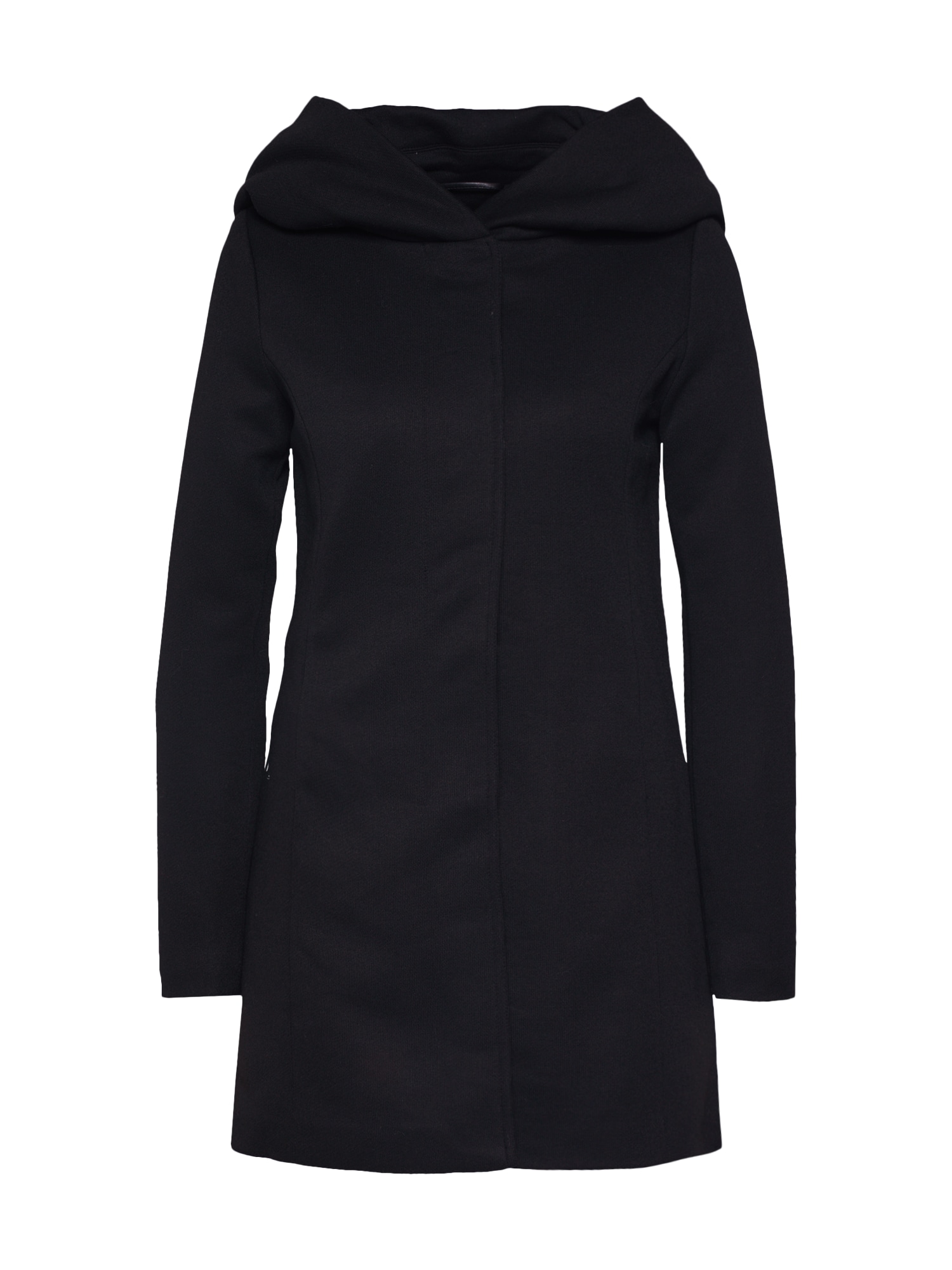 VERO MODA Palton de primăvară-toamnă negru