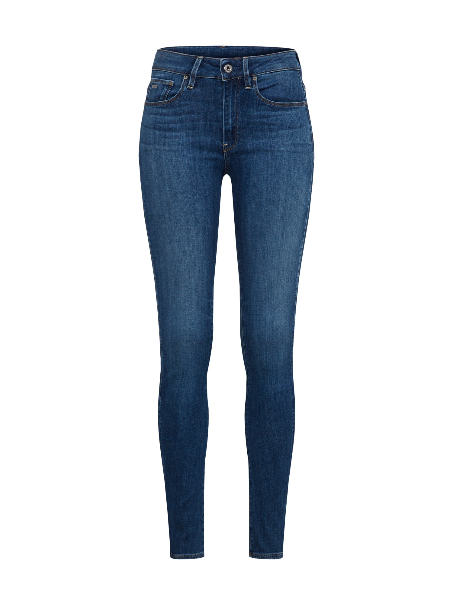 G-Star RAW Jeans '3301 High Skinny'  denim albastru