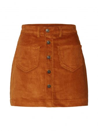 ONLY Fustă 'AMAZING'  maro ruginiu