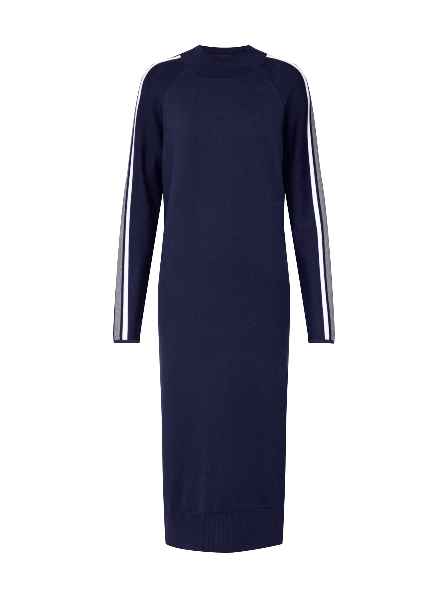 EDC BY ESPRIT Rochie tricotat 'mock neck sweat' navy