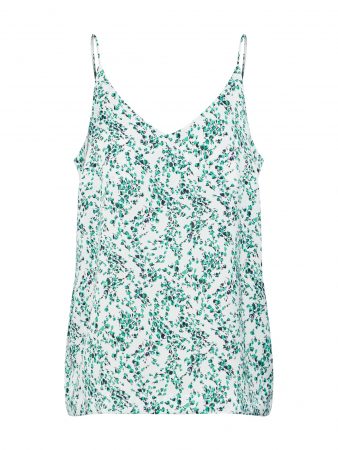 JUST FEMALE Top 'Agens'  culori mixte / alb