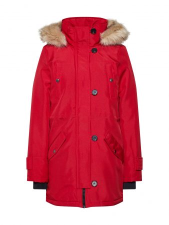 VERO MODA Parka de iarnă 'VMEXCURSION EXPEDITION AW193/4PARKA NOOS'  roșu
