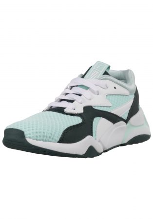 PUMA Sneaker low 'Nova 90's Bloc'  mentă / negru / alb