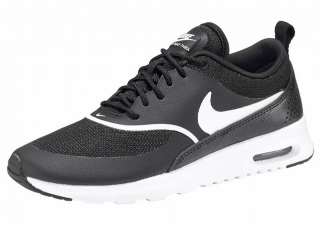 Nike Sportswear Sneaker low 'Air Max Thea'  negru / alb