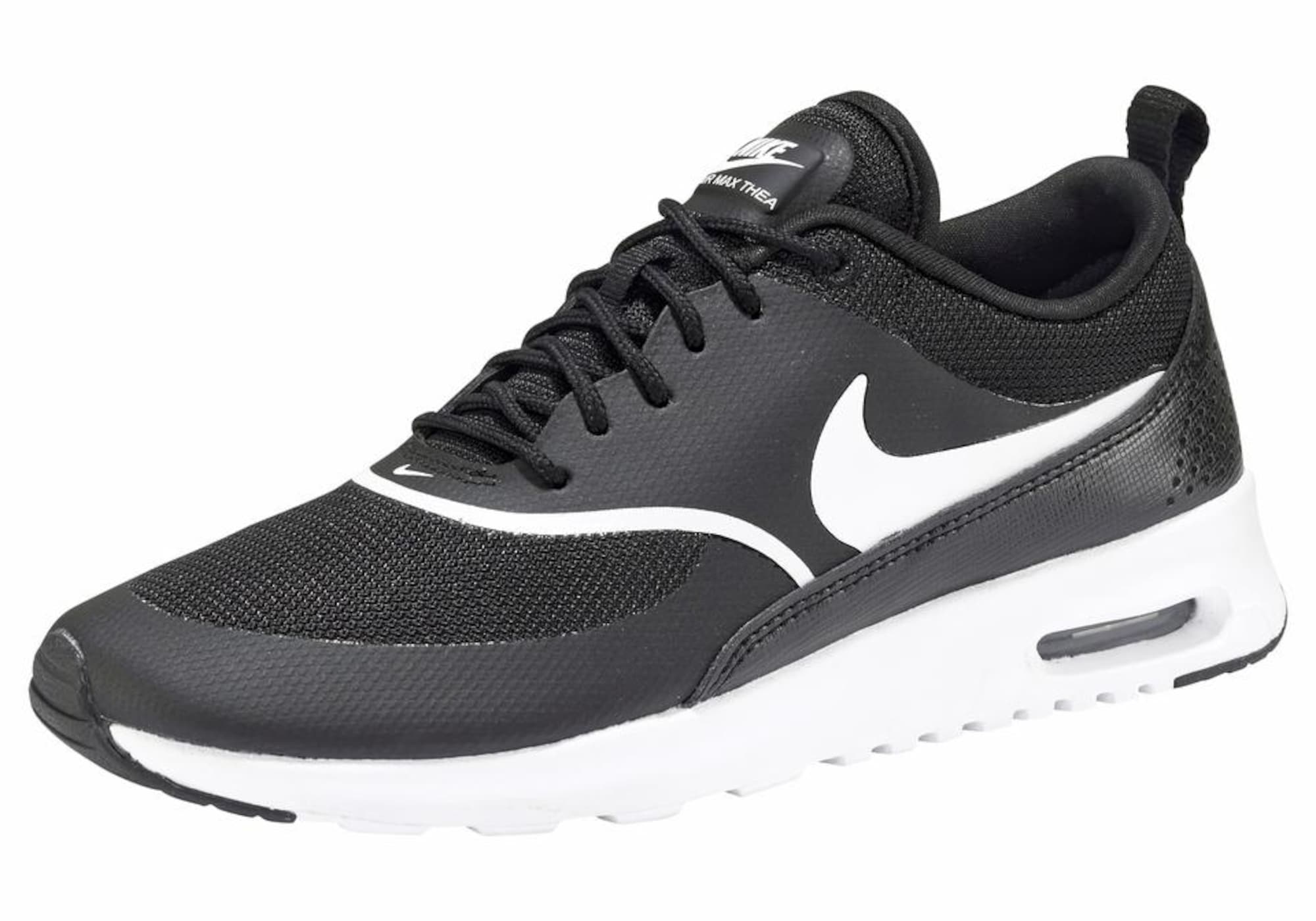 Nike Sportswear Sneaker low 'Air Max Thea'  negru / alb
