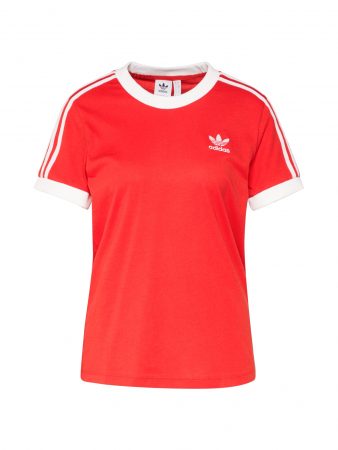 ADIDAS ORIGINALS Tricou  alb / roșu
