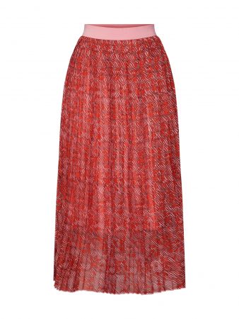 Y.A.S Fustă 'YASHOLIA HW SKIRT'  maro / roz