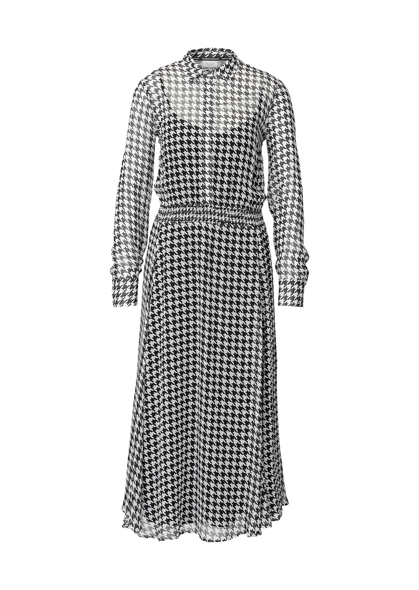 Marc O'Polo DENIM Rochie  negru / alb