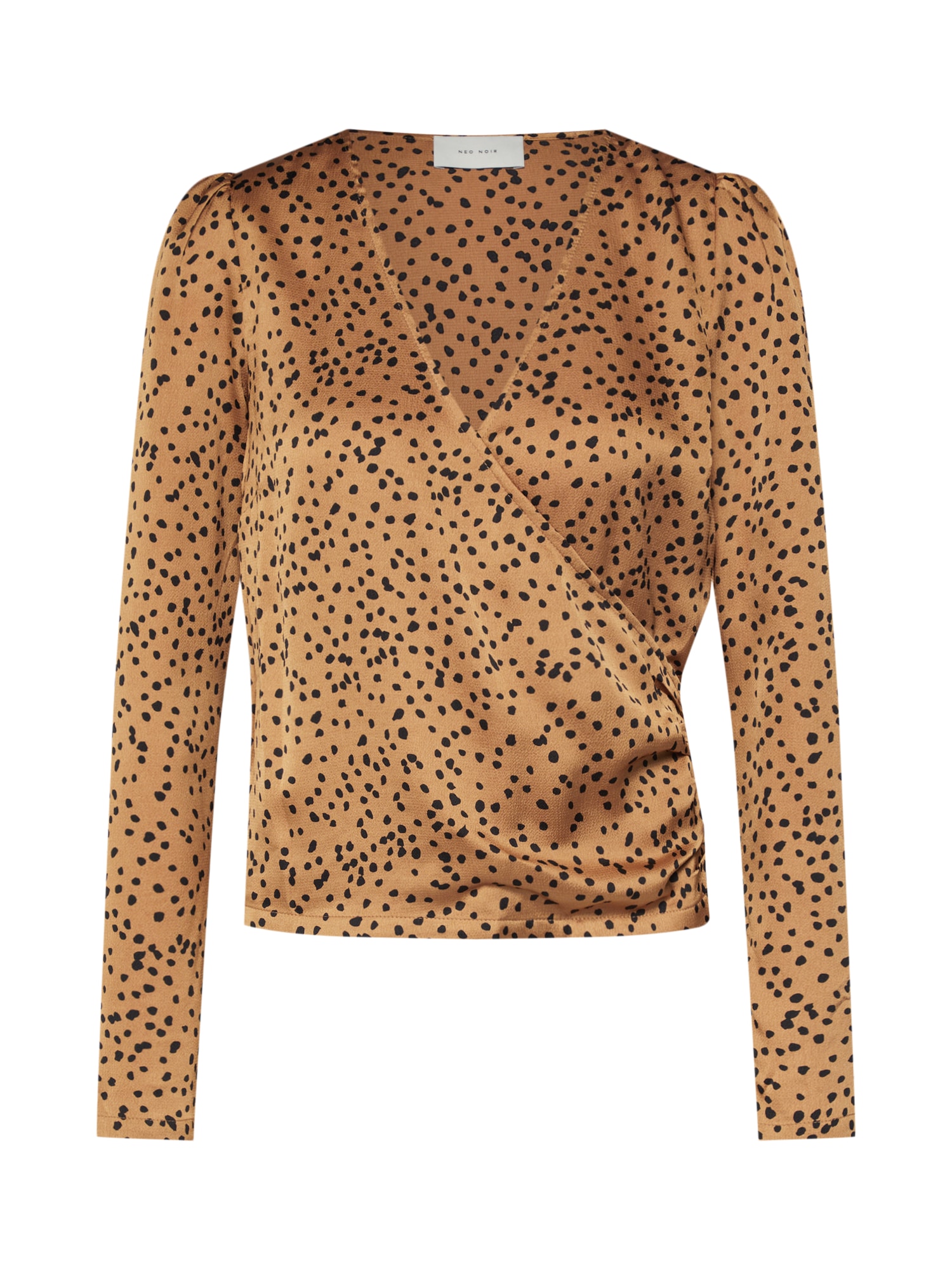 Neo Noir Bluză 'Izzy Big Dot Blouse'  maro cămilă