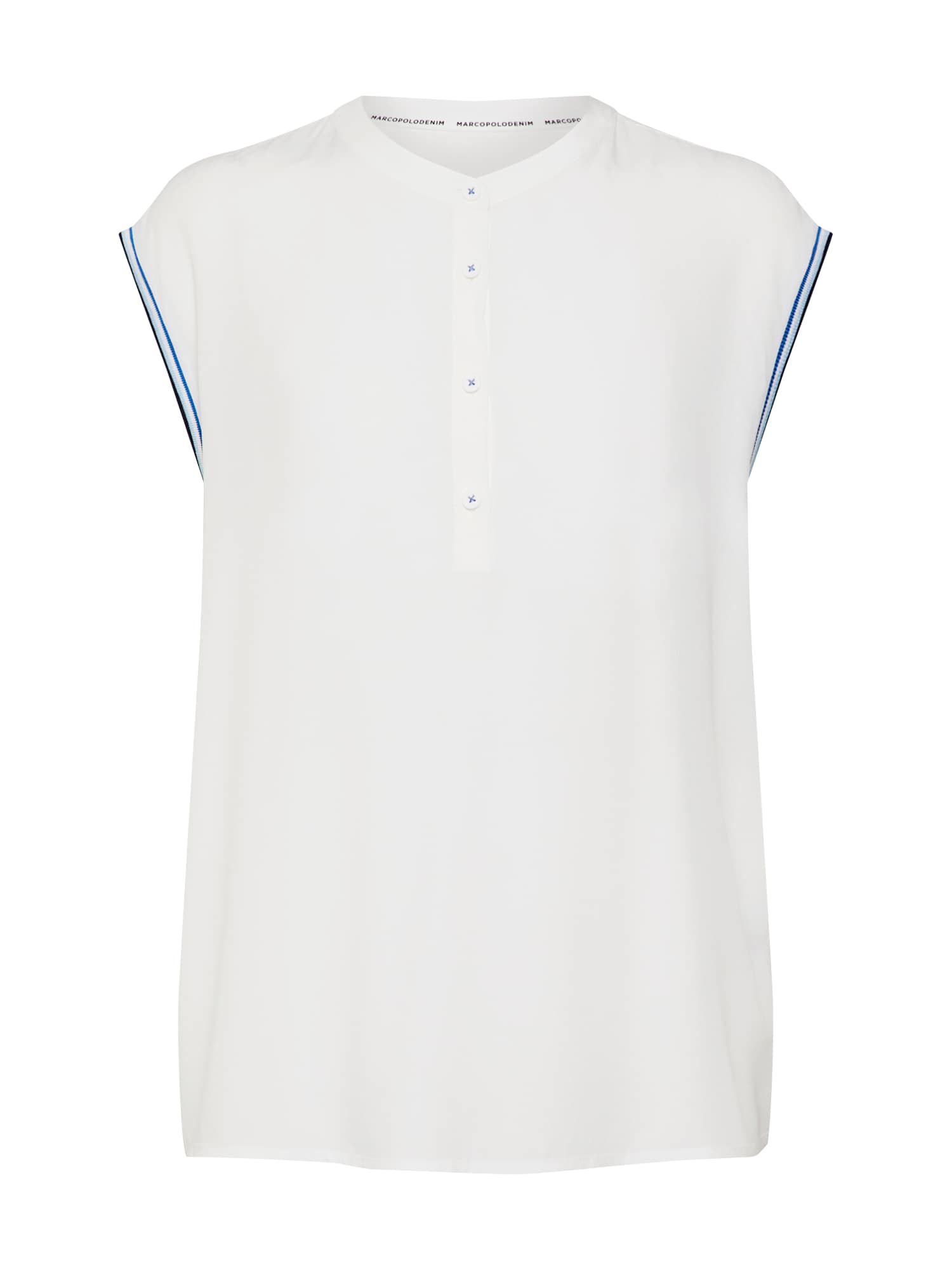 Marc O'Polo DENIM Bluză  albastru / alb