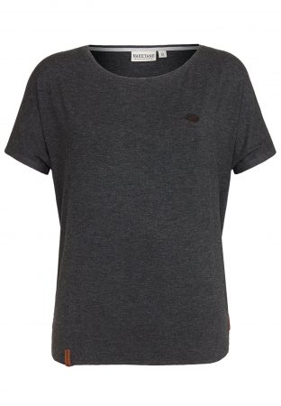 Naketano Tricou 'Die Gedudelte'  gri metalic