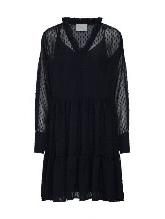 JUST FEMALE Rochie tip bluză 'Marla'  negru