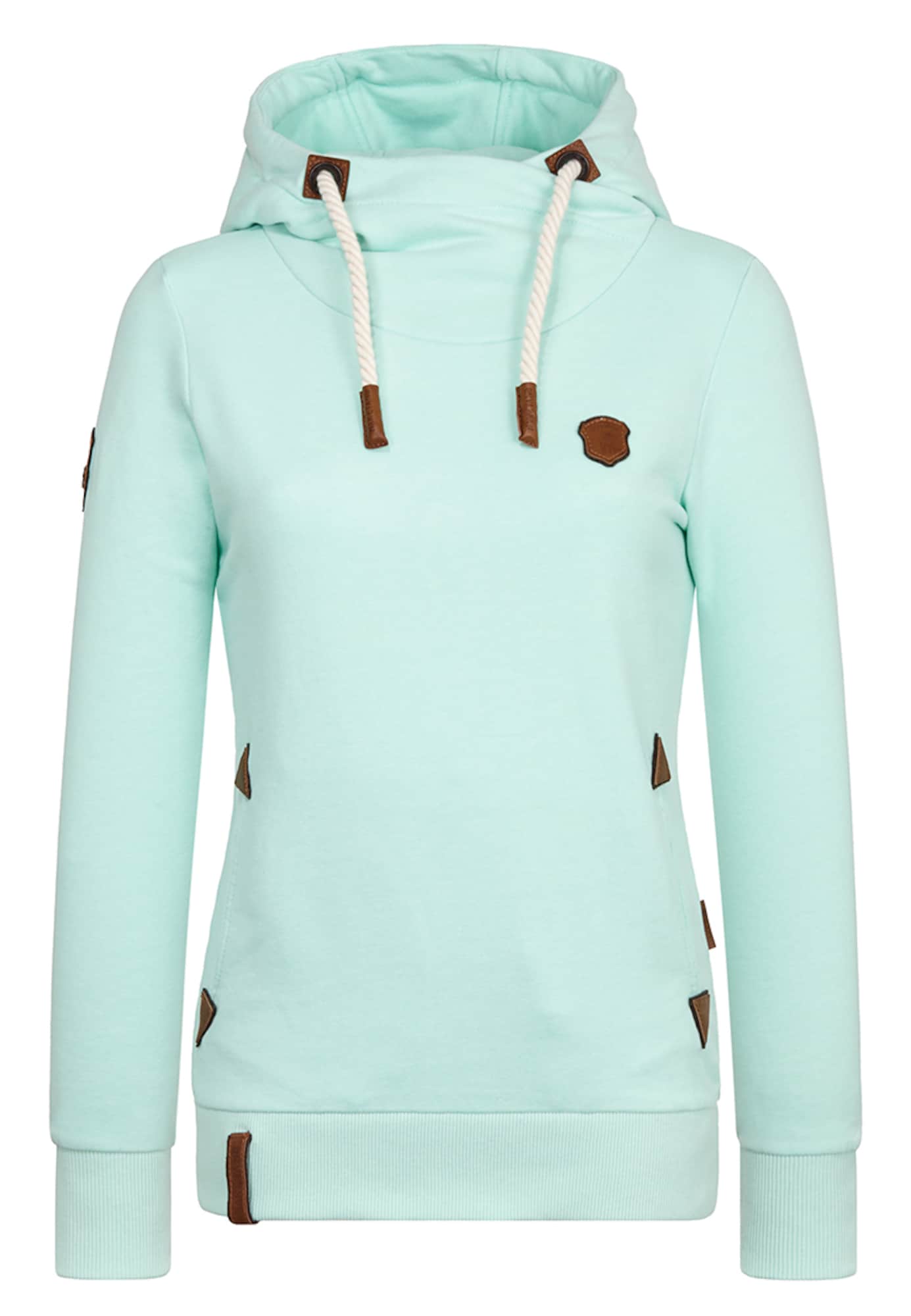 Naketano Bluză de molton 'No More Pain'  verde pastel