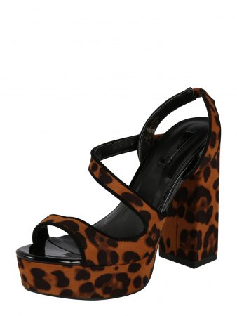 Lost Ink Pumps  maro / negru