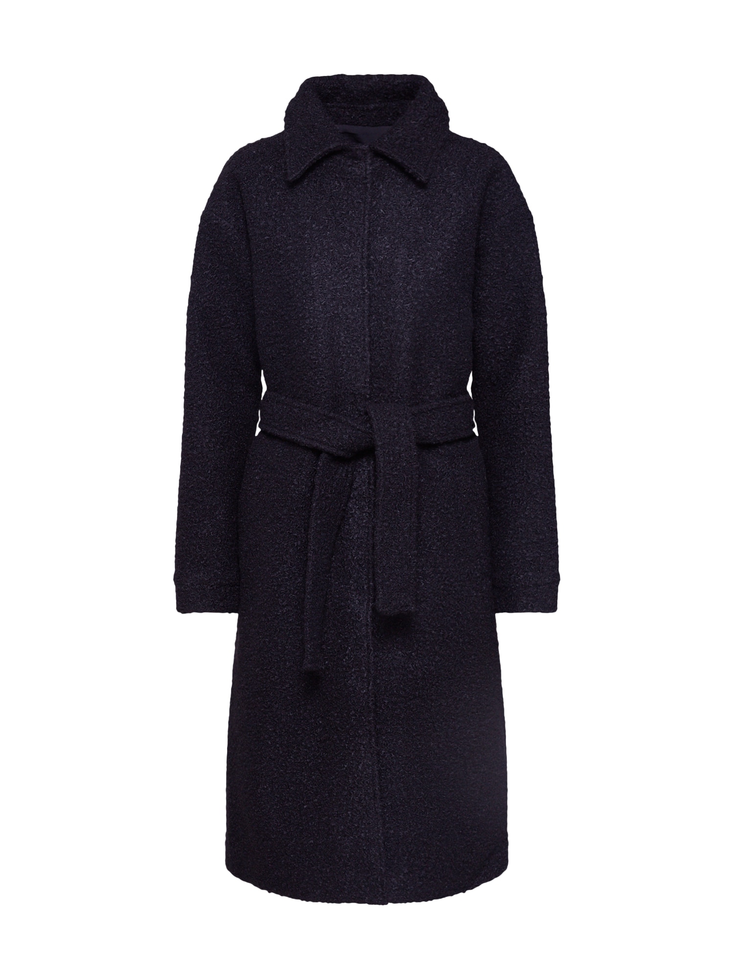 Neo Noir Palton de primăvară-toamnă 'Komar Boucle Coat'  negru