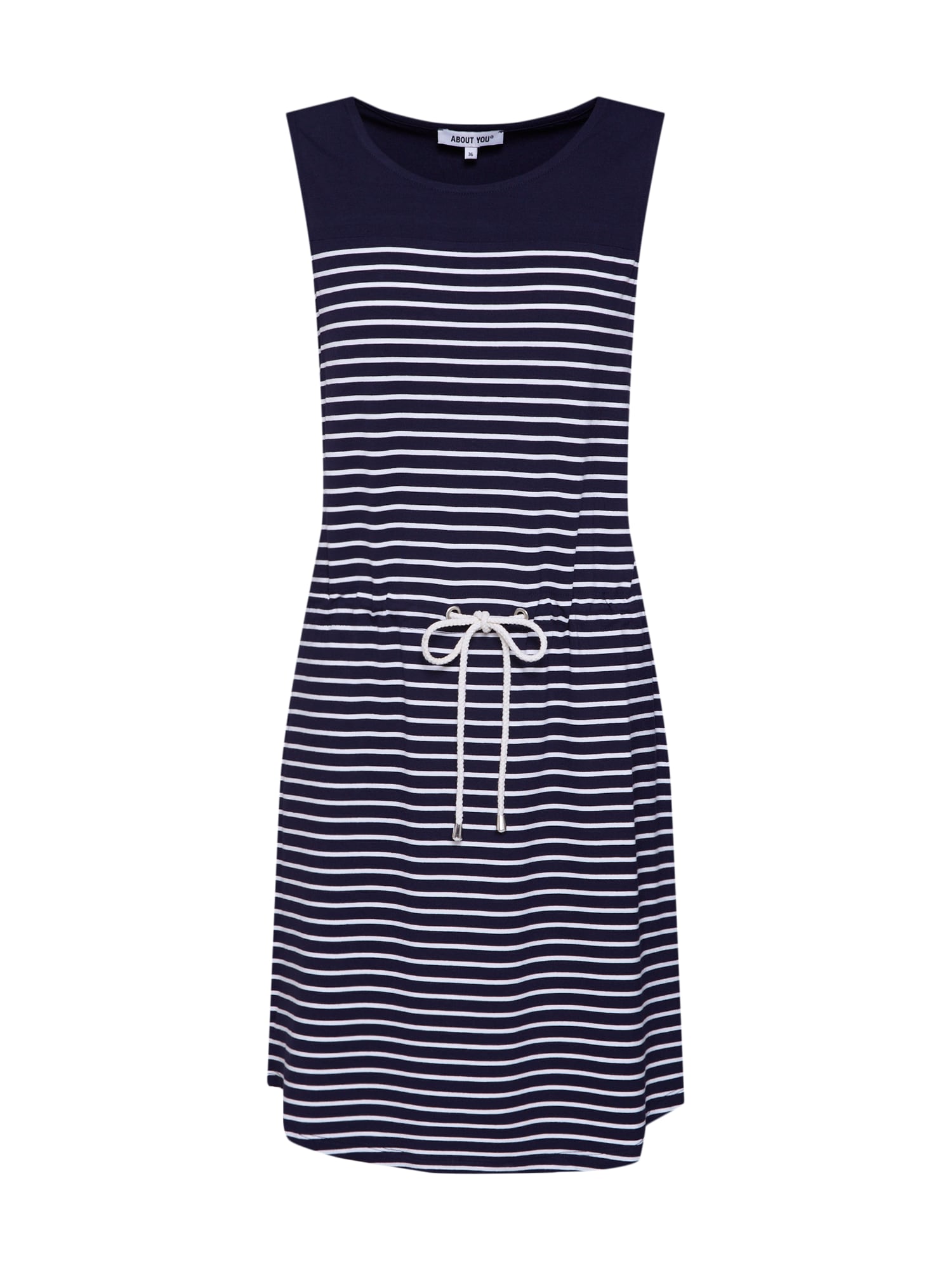 ABOUT YOU Rochie 'Isabell' albastru închis / alb